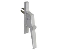 Poignée de crémone aluminium à 1 fourche fixation invisible - - 518101