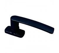 Poignée de fenêtre aluminium Eos - entraxe 43 mm - carré 7 x 23 mm - noir 9005 mat FAPIM