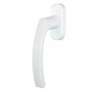 Poignée de fenêtre aluminium noir - oscillo battant - recoupable CADAP