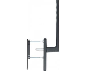 Poignée de fenêtre coulissante à levage - menuiserie PVC - Toulon noir HOPPE