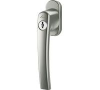 Poignée de fenêtre ROTO ROTOLINE - TiltFirst verrouillable, aluminium titane anodisé