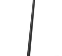 Poignée de lave-vaisselle en aluminium avec longue barre de traction pour armoires de cuisine - Finition brossée moderne Poignée de rechange 162 mm Longueur totale (224 mm)
