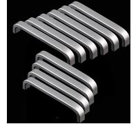 Poignée de Meuble Cuisine Inox Porte Cuisine Poignet Tiroir en Aluminium Bâton Exterieure Avec 20 Vis Pour Armoire Porte Placard-10