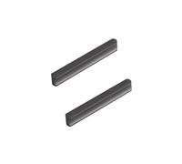 Poignée de Meuble Gris, Lot de 2 Poignee d’Armoire en Alliage d'Aluminium | Finition en Anodisé, Poignées de Placard Entraxe: 32-1024mm Poignée de Porte Tiroir 768mm/30.2in
