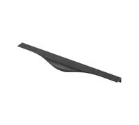 Poignée de meuble profil - PICADO - aluminium - L 396 mm - noir GTV