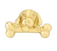 Poignée de meuble sur le thème du chien avec, Primary Color 1PCS | Forme de chien et d ' os sculptée, endroit défini à saisir, quincaillerie décorative pour armoires et armoires de
