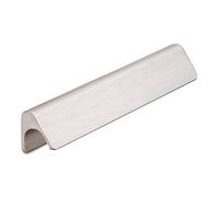 Poignée de meuble VERONIQUE II BA 160 mm aspect inox brossé Poignée longueur 170 mm de Schüco