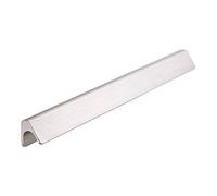 Poignée de meuble VERONIQUE II BA 320 mm aspect inox brossé Poignée longueur 330 mm de Schüco