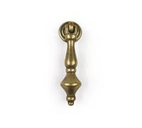 Poignée de meuble zamak laitonné 65x15mm