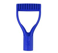 Poignée de Pelle en Plastique avec poignée en D de Remplacement pour Pelle à Neige, Creuser, ratisser, Conception Universelle, légère, antidérapante, Forme Ergonomique, diamètre (Bleue)