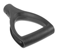 Poignée de Pelle en Plastique d 34mm Insert Fer Noir | Remplacement pour Manches Bois, Tolère le Froid, Outil de Retrait Inclus, Usage Ferme et Neige