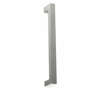 Poignée de porte battante coudée - inox 304 - profil carré - série 610 VACHETTE
