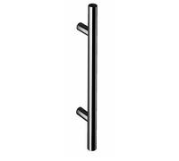 Poignée de porte battante droite - inox - longueur 600 mm - STG 112 NORMBAU