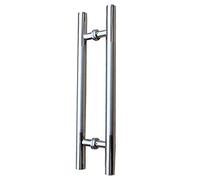 Poignée de Porte coulissante de Style Grange, poignée de Porte vitrée, poignée de Porte coulissante Robuste - Argent, pour Maison, Atelier, Garage, Bureau - Poignée de p