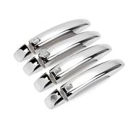 Poignée de Porte de Voiture pour A4 B8 S4 A5 2008-2011 Couvercle de poignée Porte extérieure avec Trou clé Intelligente ABS pour Garniture Moulage chromée