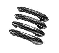 Poignée de porte extérieure coulissante en fibre de carbone pour poignée de porte extérieure de rechange pour séries 3, 5, 6, G20, G30, G31, G32, G01, G02, G05, G06, X3, X4, X5, X6, X7