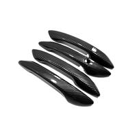 Poignée de Porte extérieure coulissante pour Hyundai Sonata 2024-2026 : Autocollant de Protection en Fibre de Carbone Garniture de poignée de Porte latérale extérieure