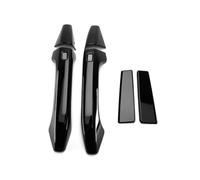 Poignée de Porte extérieure coulissante pour Kia K4 2025-2026 en Fibre de Carbone Noir Brillant avec Garniture et Accessoires de Style