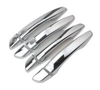 Poignée de Porte extérieure coulissante pour Peugeot Rifter Partner 3008 408 et Citroën C3 MK3 (2018-2021) - Cache de poignée de Porte chromé Aspect Carbone