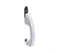 Poignée de porte extérieure gauche blanche compatible avec 7 entrées inductives, couvercle de poignée extérieure côté conducteur avant de rechange OEM 5G0837205Q