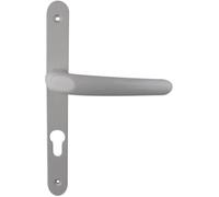 Poignée de porte fenêtre - SR - Saillie réduite - Aluminium - Gris - Rectangulaire