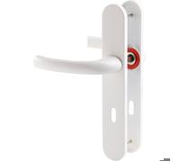 Poignée de porte intérieure - Tokyo - Hoppe Et Cie - Blanc pur - Clé L - 195 mm