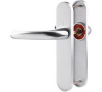 Poignée de porte intérieure - Tokyo - Hoppe Et Cie - Gris argent - Bec de cane - 165 mm