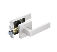 Poignée de porte levier Privacy intensif, réversible, leviers plats,