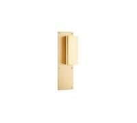 Poignée de porte palière aileron BASTILLE - ASSA ABLOY BEZAULT Champagne Champagne A visser Trou Ø 23 mm