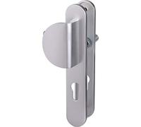 Poignée de porte palière - New camelia sup - Eurowale - Gris argent - Clé I - 195 mm
