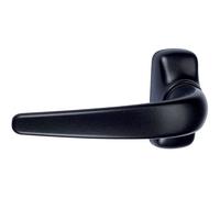 Poignée de porte simple noire Carré 8 mm Horus Fapim