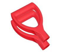 Poignée de Remplacement Pelle à Neige 34mm, Plastique Rouge | 2 Pièces, Remplacement Rapide pour Manches 34mm, Prise Plus Confortable, Usage Maison et Jardin
