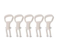 Poignée de Remplacement pour Balai Éponge ABS Beige 6,5 CM | Anneau de Traction, Installation Facile et Ajustement Précis, Vis et Accessoires pour Système D’essorage