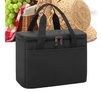 Poignée de sac à boissons - Sac isotherme de 3 , sac de séparation réglable, tissu Oxford et film d'aluminium | Refroidisseur de café portable pour boissons jus de pique-nique en plein air