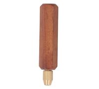 Poignée de scie manuelle, poignée en bois antidérapante amovible, conception ergonomique confortable pour le jardin, le travail du bois, les scies à bûches, type court hexagonal,