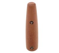 Poignée de Spatule en Bois Beige, Entraxe 60mm pour Ustensile | Résistance à L’usure la Casse, Prise Ferme et Sûre, Installation Facile, Anti-brûlure