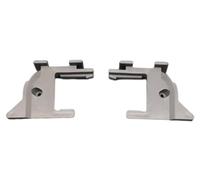 Poignée de Store Compatible VELUX - Pièce de Rechange pour Stores intérieurs de fenêtre de Toit - Manette Grise avec vis, Rivets aveugles et Stylo de marquage - Entraxe 20 mm