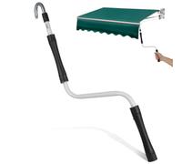 Poignée de Store Manivelle pour Volet Roulant, Métal Caoutchouc | Prise Confortable, Protection Pluie, Usage Extérieur pour Maison, Commande D'auvent Ergonomique, Poignée Manuelle