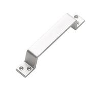 Poignée de tirage longueur 150mm entraxe 130mm aluminium anodisé mat droite - - 72-0102-1502
