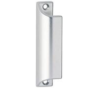 Poignée de tirage profilée pour porte - aluminium blanc 9010 HOPPE
