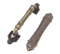 Poignée de Traction au Design élégant, Poignée de Porte Galvanisée en Bronze pour Tiroir de Garde-robe Domestique, 1 unité