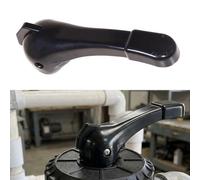 Poignée de valve en plastique noir pour Hayward SP0710X SP0711 | Construction robuste en plastique noir, résiste aux intempéries et à l'exposition pour une utilisation à long terme (2 pièces