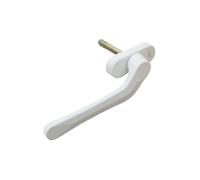 Poignée d'écran de fenêtre à battants en alliage d'aluminium | Scénario d'utilisation multicolore ouvert à droite ou à gauche : porte pliante en alliage d'aluminium.(White,RIGHT OPEN)