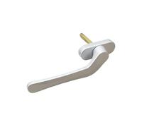 Poignée d'écran de fenêtre à battants en alliage d'aluminium | Scénario d'utilisation multicolore ouvert à droite ou à gauche : porte pliante en alliage d'aluminium.(Silver,RIGHT OPEN)