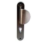 Poignée demi-palière avec bouton aileron clé i avec plot taraudé INOX IMPORT - 433