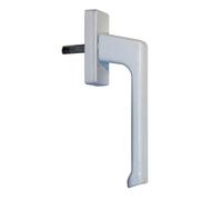 Poignée DIRIGENT carré 7 x 29 mm à tige finition argent FERCO 6-28072-29-0-22