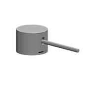 poignée Dornbracht pour pied 90206602000-54 90206602000 D. 45 x 33 x115 mm vert tendre
