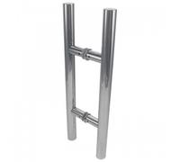 Poignée droite - porte battante - bâton de maréchal - une paire - inox CUIVRINOX