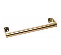 Poignée droite porte battante - laiton poli - l 300 mm - diamètre 25 mm IGS