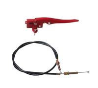 Poignée embrayage motobineuse autobloquant pour désherbeur mécanique micro tracteur motoculteur modification levier d'embrayage universel motoculteur verrouillage automatique (Longueur du fil 1,25 m)